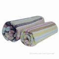 Yarn Dyed Colorful Bath Towel, OEM Services are Provided, Made of 100% Cotton